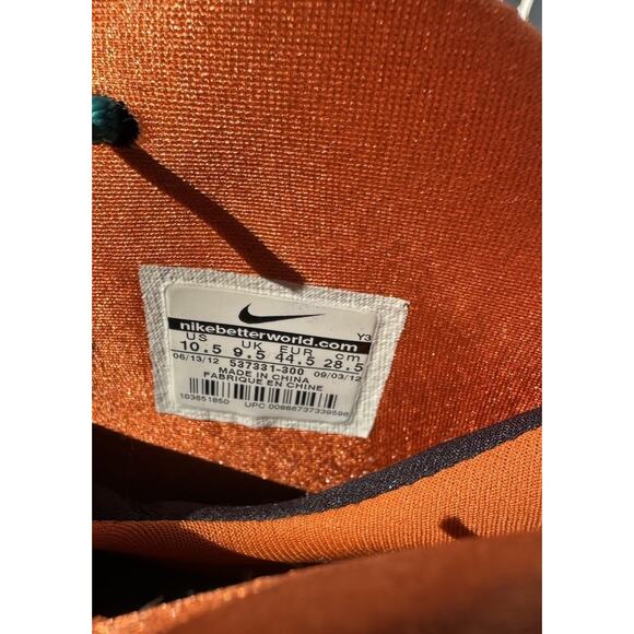 Nike Air Penny 5 Men’s Size 10.5 Miami Dolphins Shoes main image 13